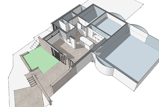 doma architects chapel allerton leeds kitchen garden extension-plan